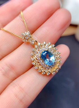 套装S925银空托6*8mm