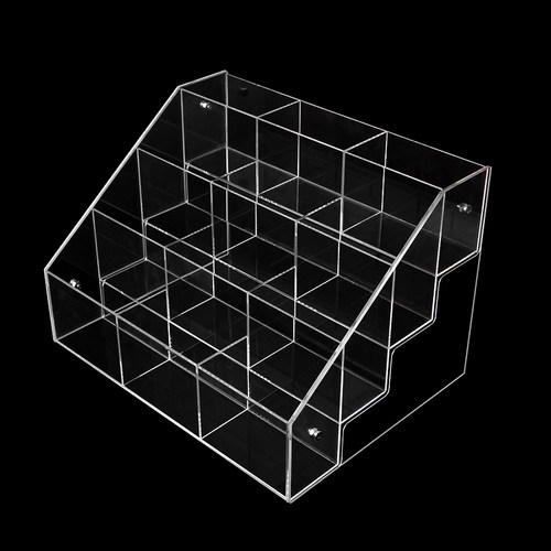 桌面收纳盒分格塑料化妆品客厅茶几遥控器整理盒宿舍杂物储物盒子 - 图2