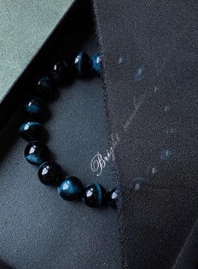 男女蓝色虎眼石名族风猫眼捡漏