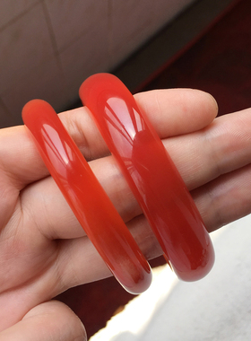 正品红猫眼石手镯女天然水晶手链玉石饰品老人韩版时尚母亲节礼品