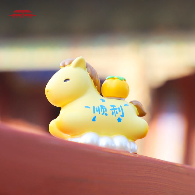 Sankong Scenic Spot Cute Year of the Horse mascot ornaments to attract wealth and decoration creative zodiac horse New Year gifts to make money immediately