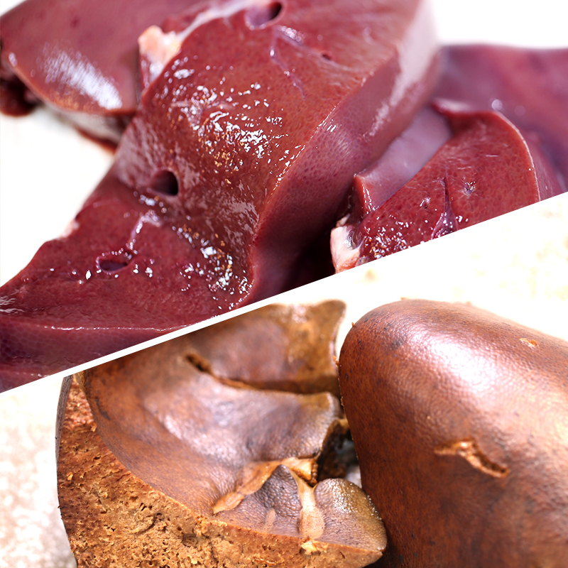 Mi Shui Farm Fresh Pork Liver 4kg Whole Pork Liver Dried Powder Sha Liver Pork Offal Fresh Pork Baby Ingredients