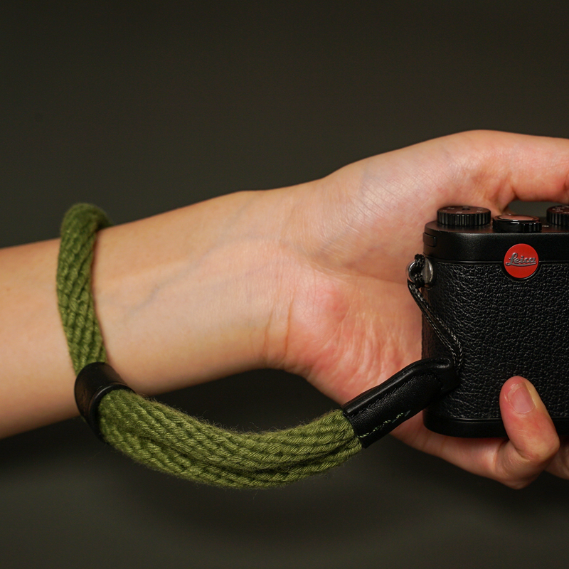cam-in相机手腕带适用于索尼zv1黑卡手机卡片机棉织理光gr23手绳-图2