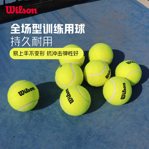 Wilson威尔胜多巴胺彩色网球训练比赛法网罐装筒装威尔逊粉紫色 - 图3