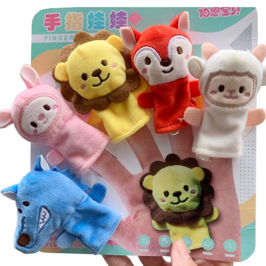 Preschool education recommends hand puppet teaching aids kindergarten toys