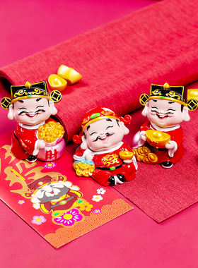 妙工坊树脂祝福中式桌面手工彩绘