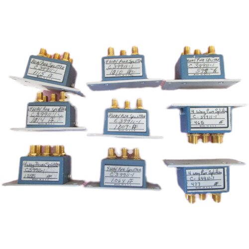 MAC  C39911-1 SMA 0.002 - 300 MHz 射频微波 一分四 功率功分器 - 图3