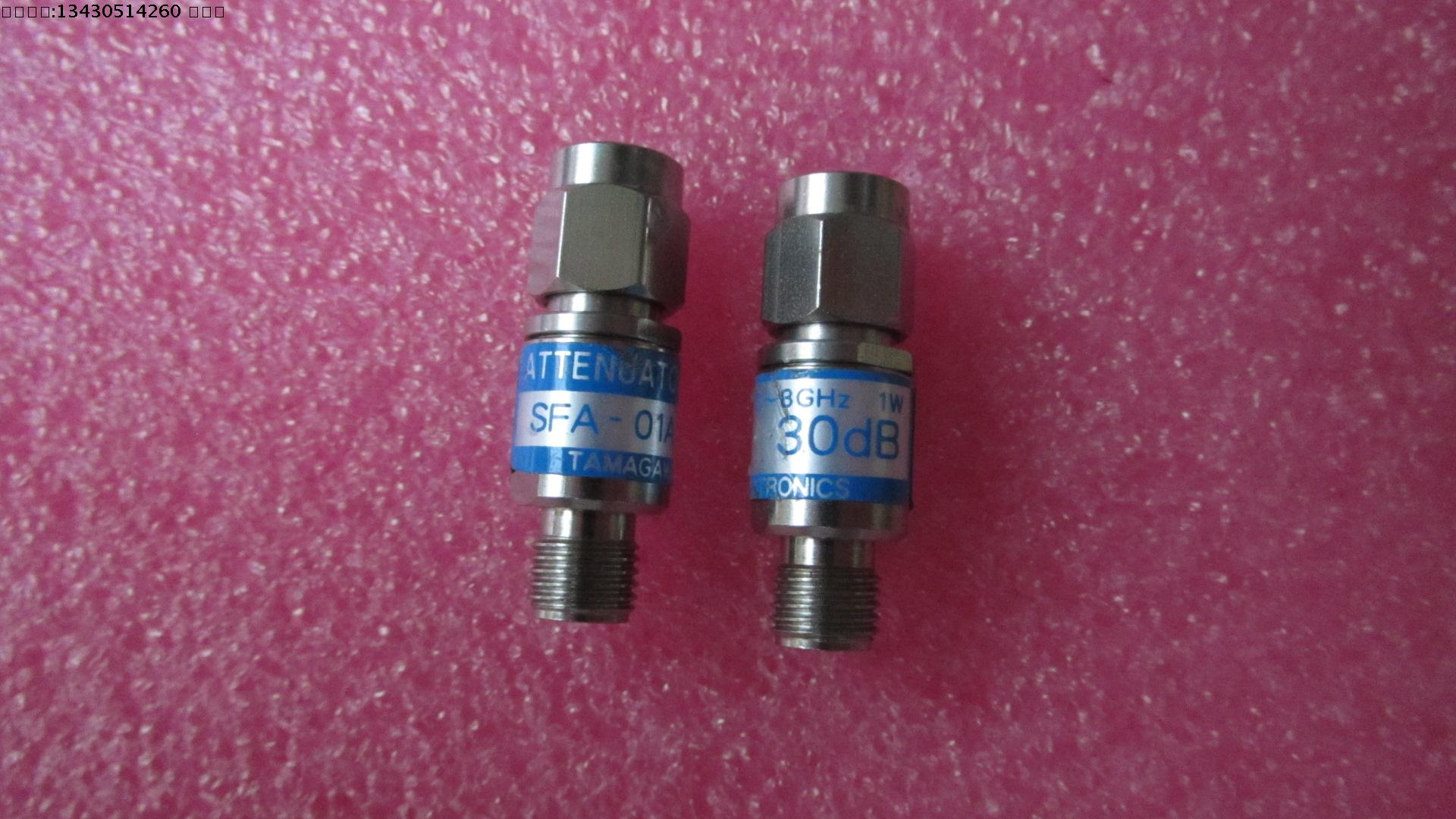 TAM进口  SFA-01A 30dB DC-8GHz 1W SMA RF 射频同轴固定衰减器 - 图0