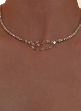 8折原创波光天然珍珠通体纯银