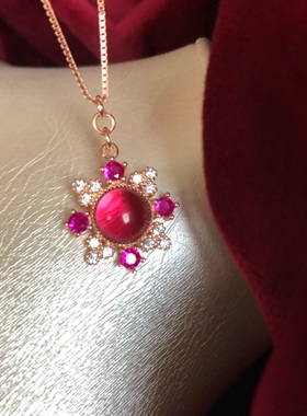 定制不撞款法式复古轻奢银项链