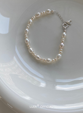 鹿尔女天然珍珠小米珠轻奢手链