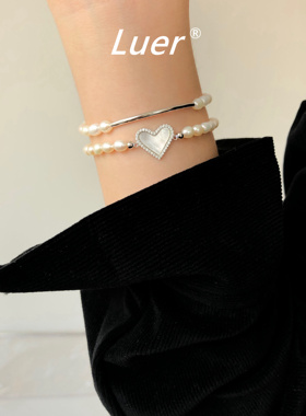 连接系列通体925银天然小米珠