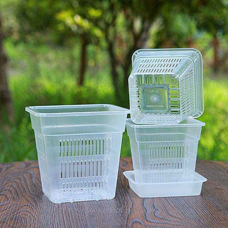 水菖蒲沼泽过滤植物防龟咬方盆加厚透气塑料花盆控根定植篮水培蓝,淘宝优惠券,粉丝福利购,淘宝优惠卷