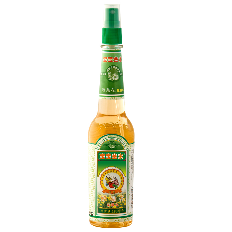 宝宝金水旗舰店宝宝金水野菊花花露水190ml 婴儿花露水宝宝儿童花露水 清凉怡神2