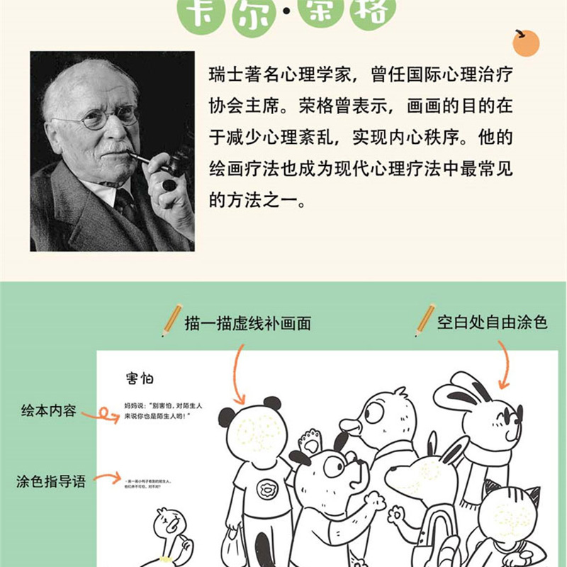 我能说出我的情绪全8册 JST8种典型情绪87个日常情景鼓励孩子说出心里的感觉关注孩子心理健康儿童学会表达绘本荣格心理学互动漫画-图2