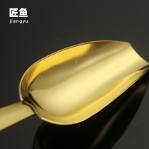 Artisan Fish Tea Spoon Tea Spade Single Pure Z Copper Tea Tea Teaspoon Spoon Spoon Tool Shovel Tea Tea Tool Tea Set Accessories