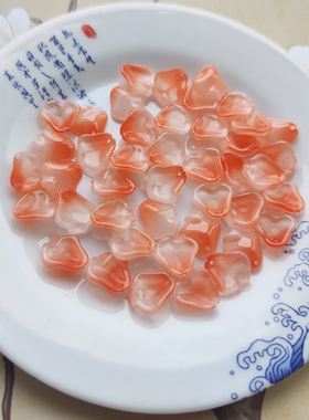 凌霄花琉璃国风花朵发簪材料