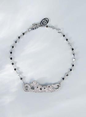 豹子手链女百搭轻奢小众高级感