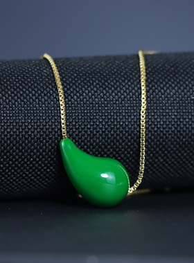 珐琅彩项链女葫芦轻时尚奢高级感