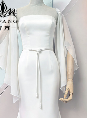 婚纱旗袍礼服晚装假袖子防晒袖夏