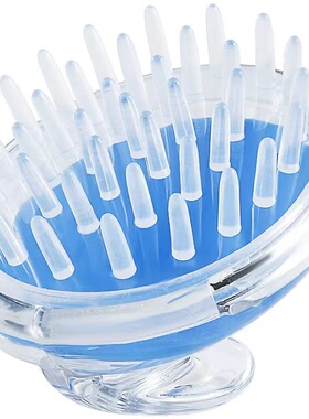 Silicone Head Body Massager Shampoo Scalp Massage Brush Hair