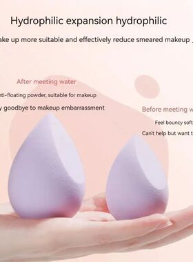 4PCS Beauty Eggs Set Seamless Smudging More Hygienic Prevent
