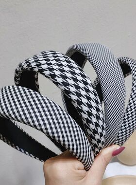 New Fashion Women Hair Accessories Hairbands 4CM Wide Side C