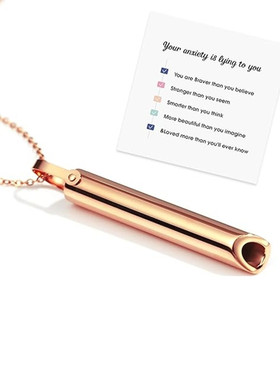 Stainless steel titanium steel pendant necklace