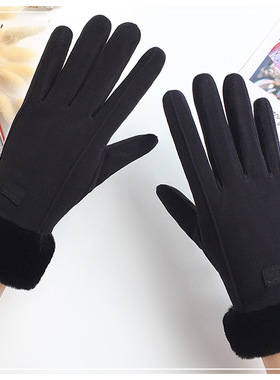New women's warm touch screen gloves for autumn and winter