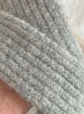 Imitation Wool Women's Long Scarf Knitted Narrow Design Y2K
