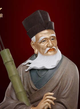 东来紫黄铜精工叠染八仙过海佛像韩湘子神像曹国舅铁拐李保平安