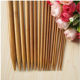 Carbonized straight needle 40cm set knitting tool