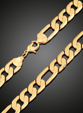 men gold plated chain hiphop fashion necklace night-club hot