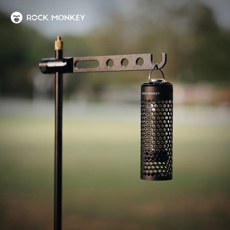 ROCKMONKEY岩猴户外露营镂空灯罩GZ雷神通用不锈钢桶形黑化超薄,淘宝优惠券,粉丝福利购,淘宝优惠卷