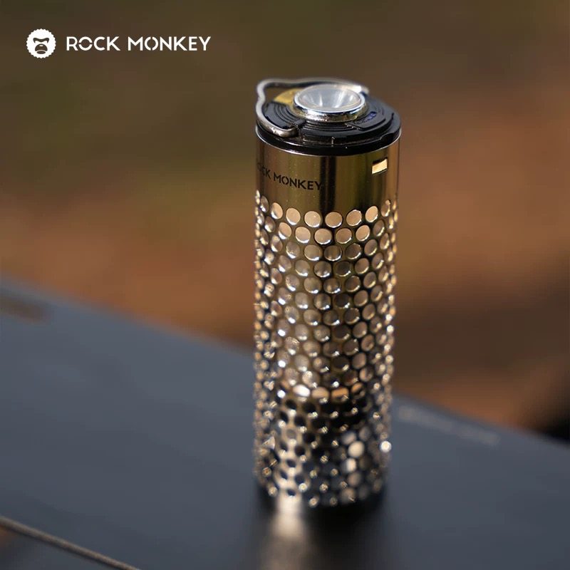 ROCKMONKEY岩猴户外露营镂空灯罩GZ雷神通用不锈钢桶形黑化超薄,淘宝优惠券,粉丝福利购,淘宝优惠卷