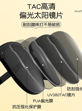 儿童偏光防紫外线墨镜折叠