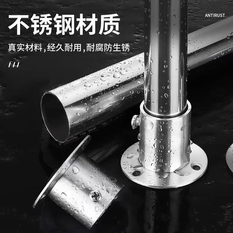 不锈钢管圆管空心管服装店展示架货架不锈钢管子晾衣杆加厚装饰管 - 图1