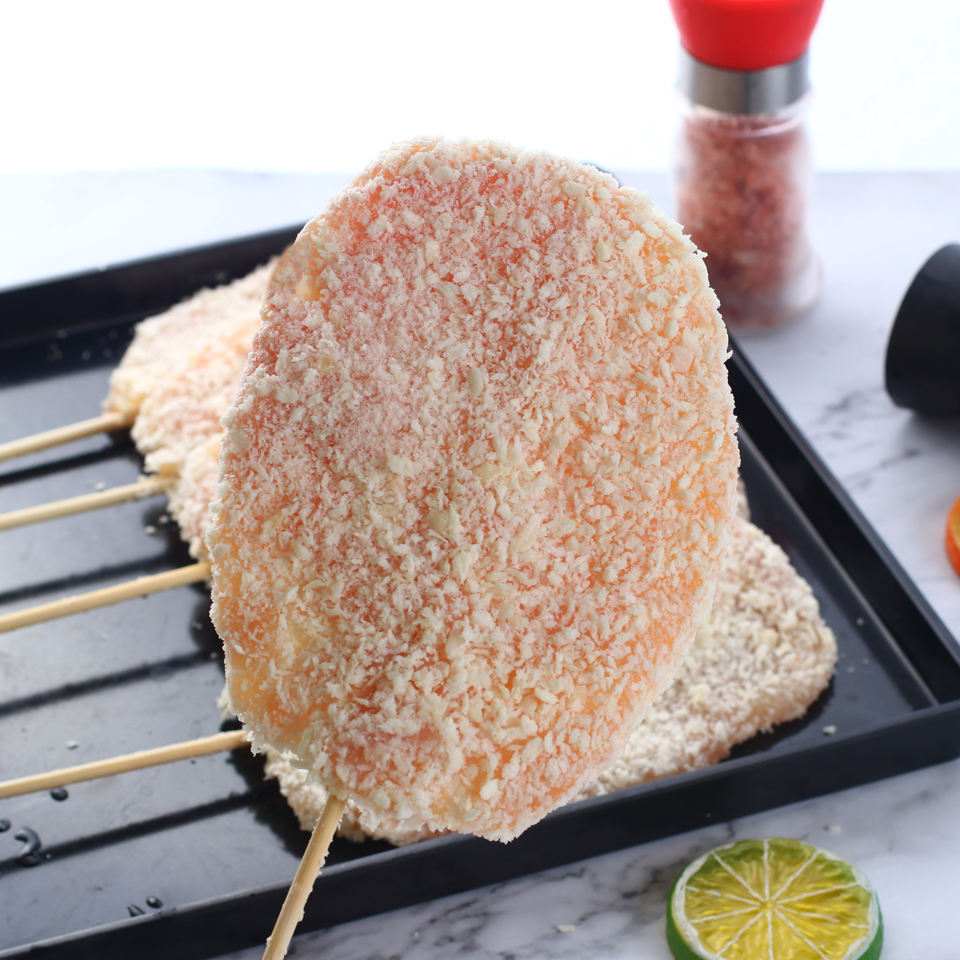 德邻大脸鸡排10串1000克特色炸串食材裹粉鸡排串油炸鸡胸排大鸡扒,淘宝优惠券,粉丝福利购,淘宝优惠卷