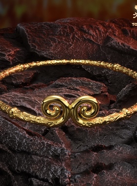 铜师傅《悟空之紧箍》齐天大圣孙悟空紧箍咒 实心铜如意紧箍摆件