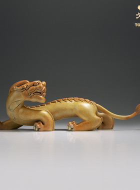 四方来财桌面摆件铜师傅