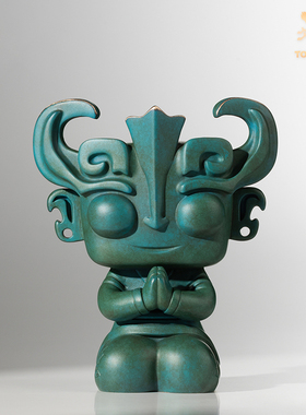 铜师傅《三星堆青铜祈福》饰品
