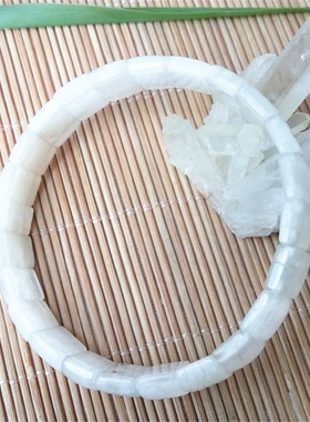 天然月光石手排拉长月亮石手链