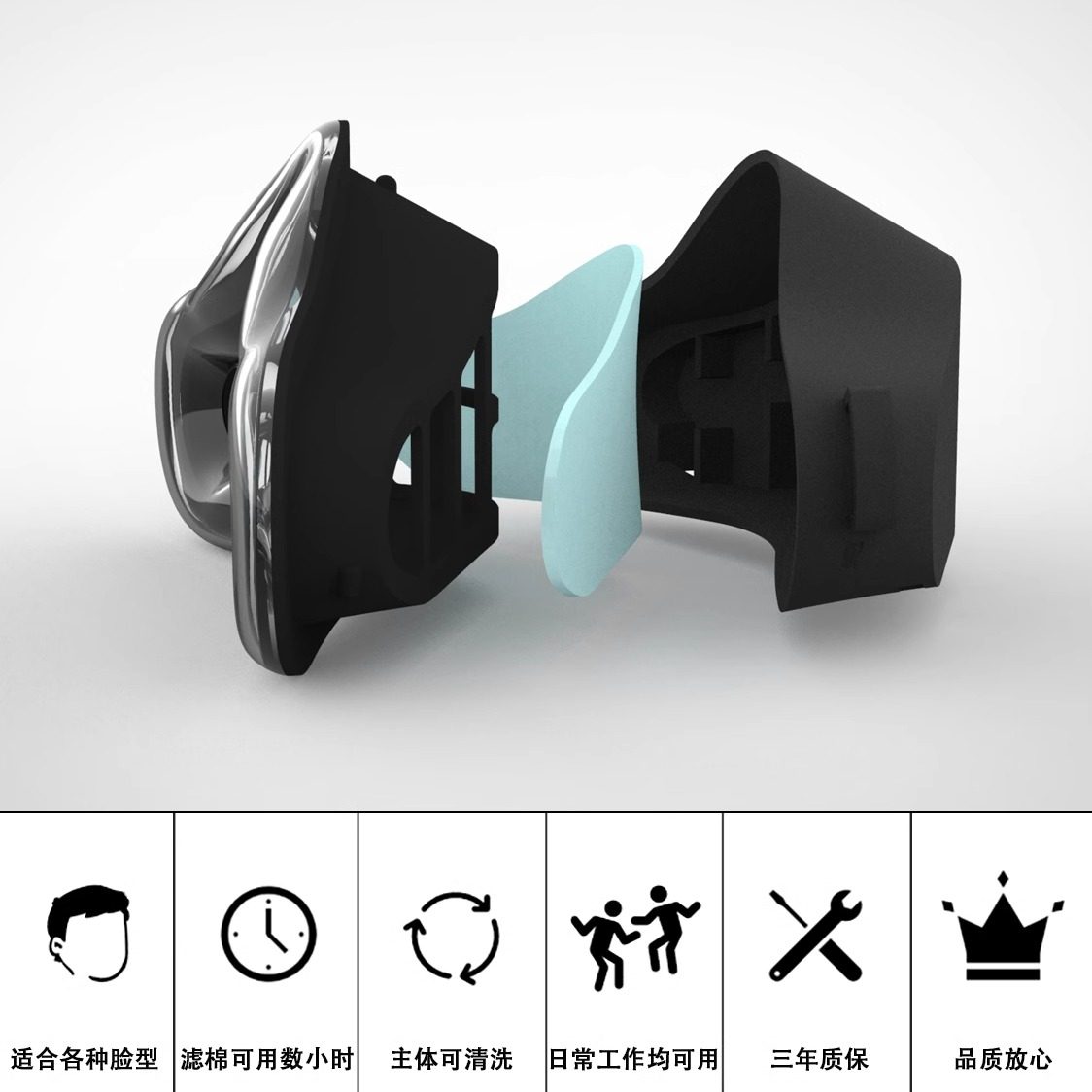 防蒿草防过敏超透气鼻子防护防尘鼻罩防柳絮花粉防风冷气保暖油烟,淘宝优惠券,粉丝福利购,淘宝优惠卷