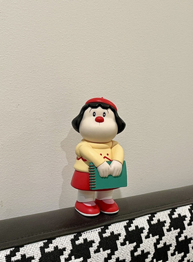 胖妹胖虎工位桌面装饰摆件2025办公显示器饰品电脑屏幕小玩偶