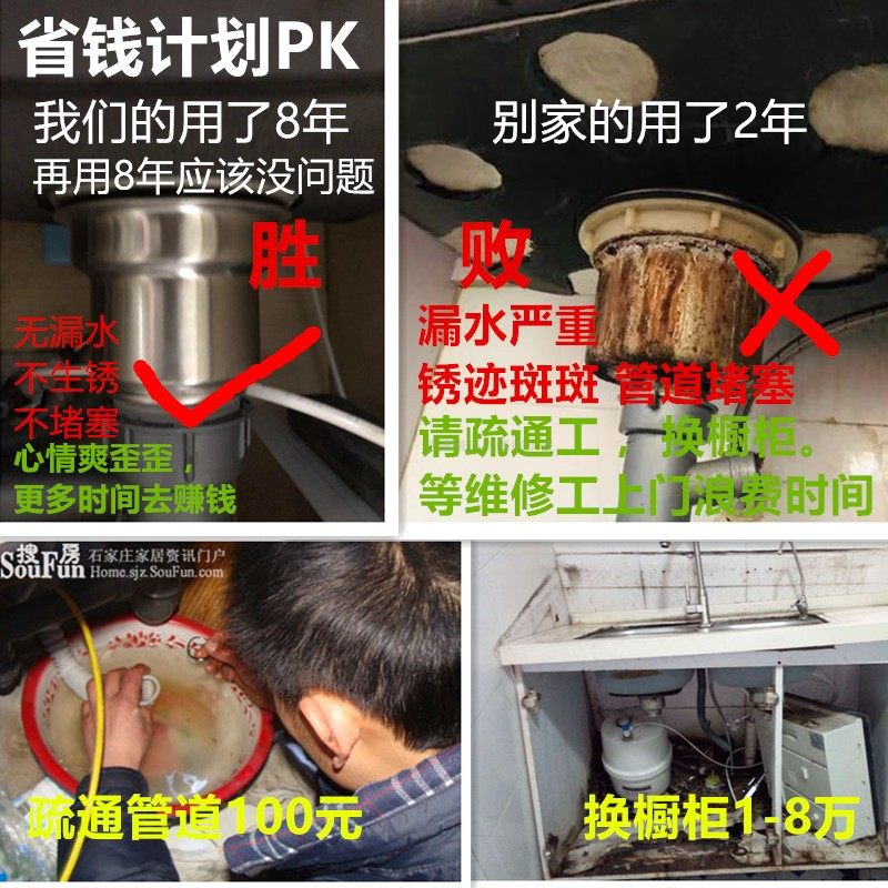 厨房不锈钢水槽下水器304水池提篮洗菜盆下水管配件漏斗过滤器,淘宝优惠券,粉丝福利购,淘宝优惠卷