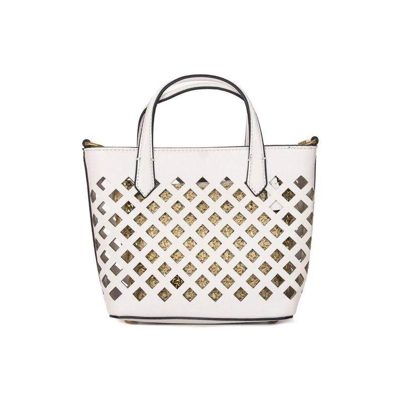 代购GUESS女士手提包轻便携带可调节肩带多口袋设计日常实用白色,淘宝优惠券,粉丝福利购,淘宝优惠卷