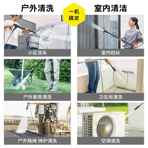 德国卡赫无线洗车机家用充电便携式高压清洗机锂电池水枪浇花神器 - 图3