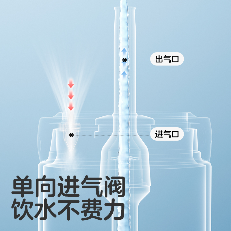 【胡可推荐】KUB可优比冷萃儿童水杯吸管杯宝宝直饮幼儿园1-2-3岁