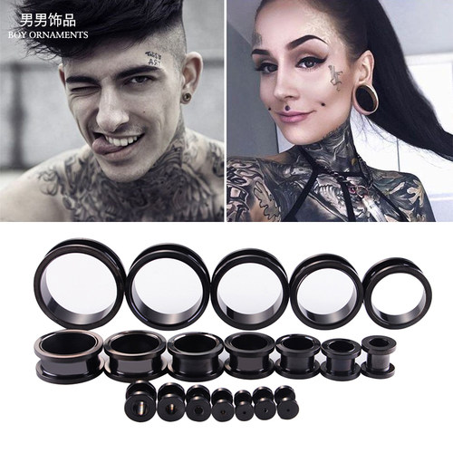耳扩饰品耳洞变大撑大扩耳器 耳廓扩耳洞神器耳环耳钉 滑轮阔耳器 - 图0