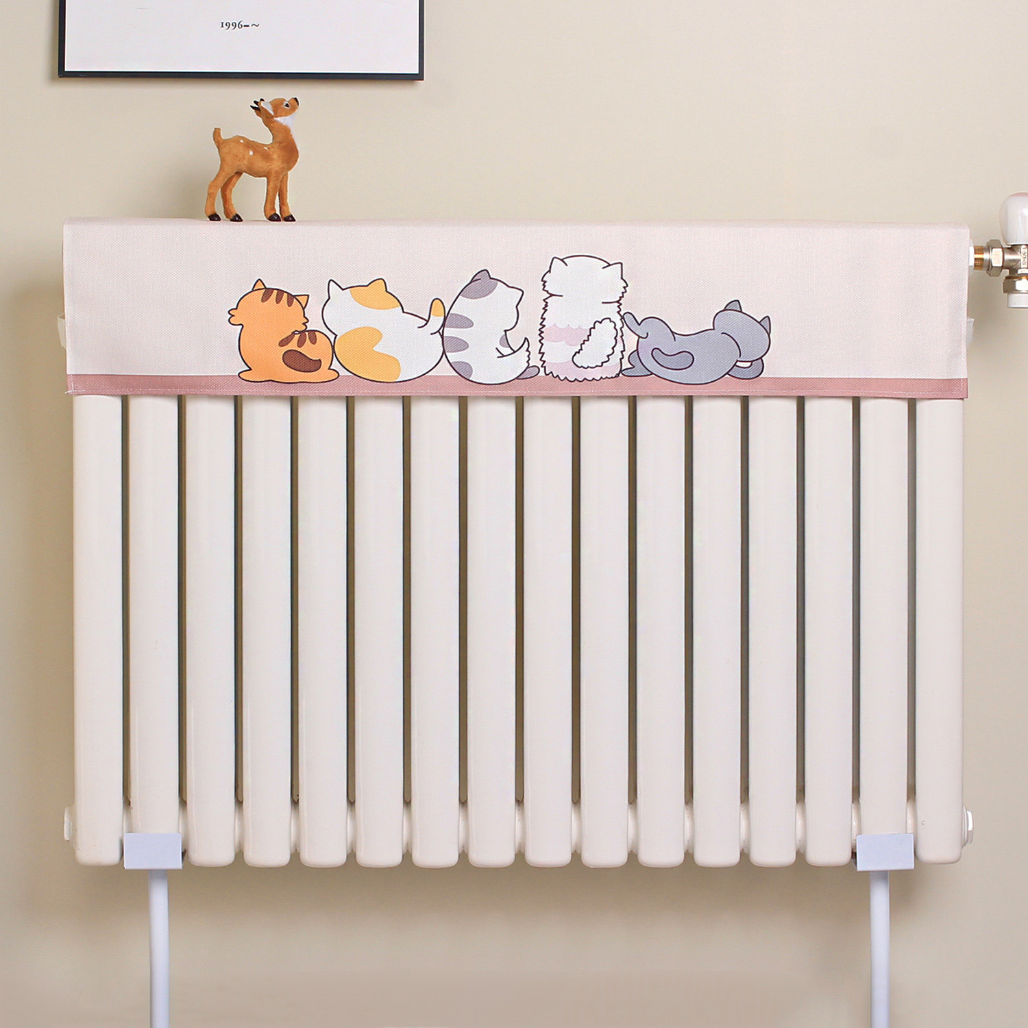 暖气片遮挡装饰防尘罩新款美化遮丑神器遮盖护罩防护防熏黑高端布,淘宝优惠券,粉丝福利购,淘宝优惠卷